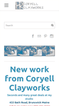 Mobile Screenshot of coryellclayworks.com
